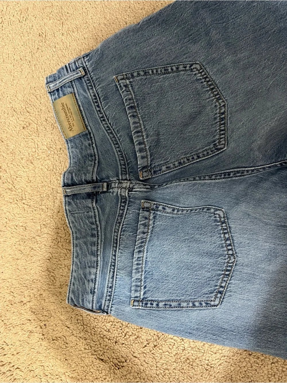 Girls Abercrombie Kids Bear Jean Shorts